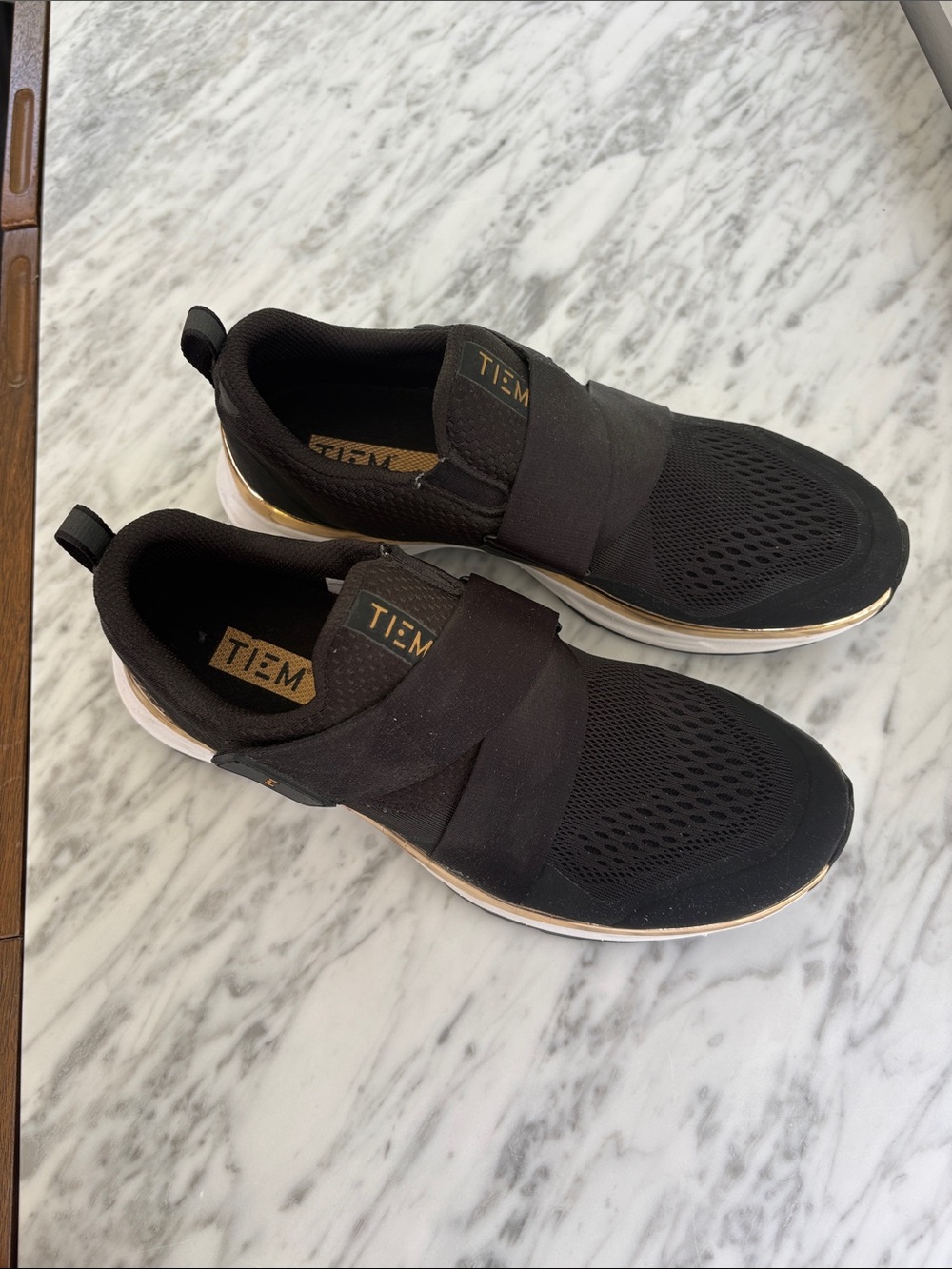 TIEM spin shoes Limited Edition Black/Gold